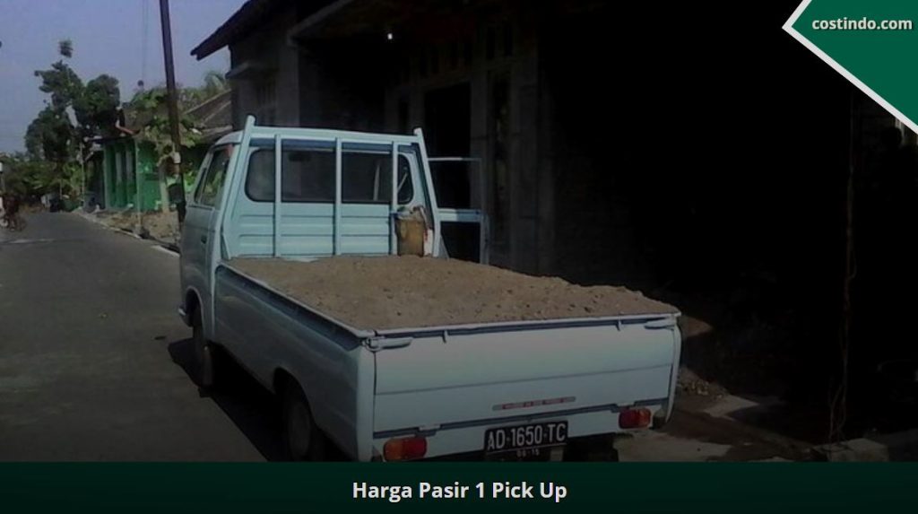 harga pasir 1 pick up