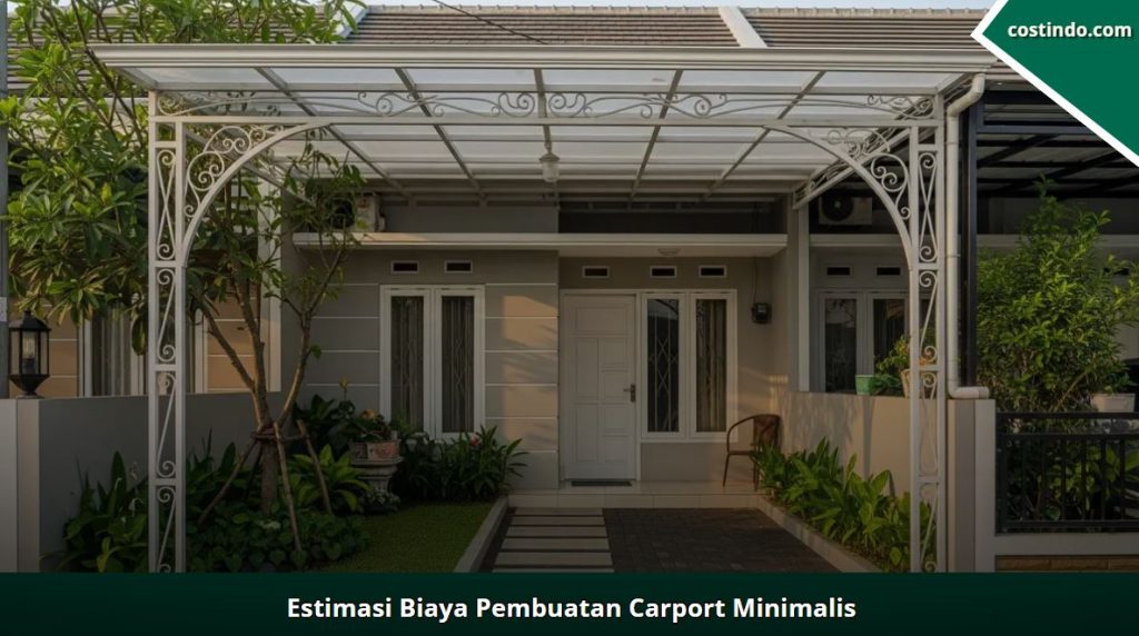 Estimasi Biaya Pembuatan Carport minimalis