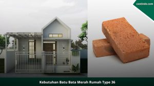 Kebutuhan Batu Bata Merah Rumah Type 36
