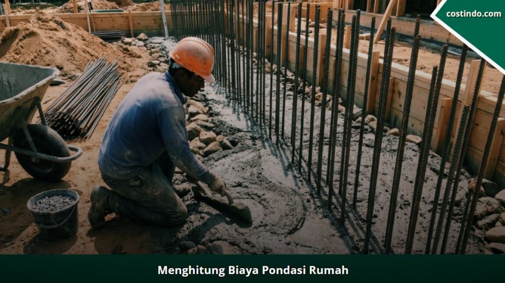 Cara menghitung biaya pondasi bangun rumah