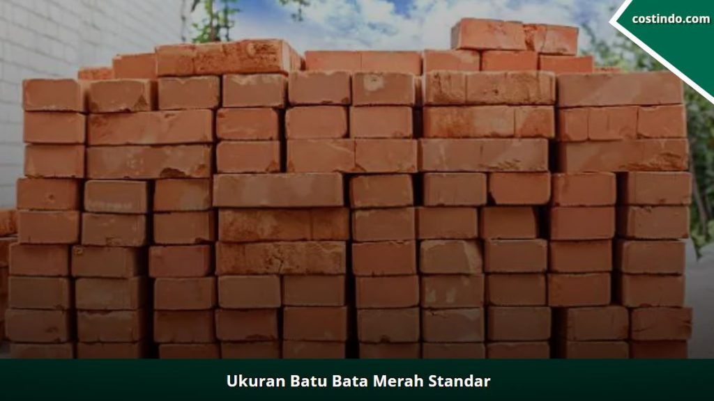 Ukuran bata merah SNI